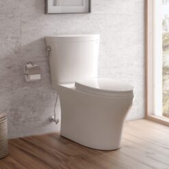 TOTO Aquia IV Arc Two-Piece Elongated Dual Flush 1.28 and 0.9 GPF Universal Height Toilet - MS448124CEMFGN#01
