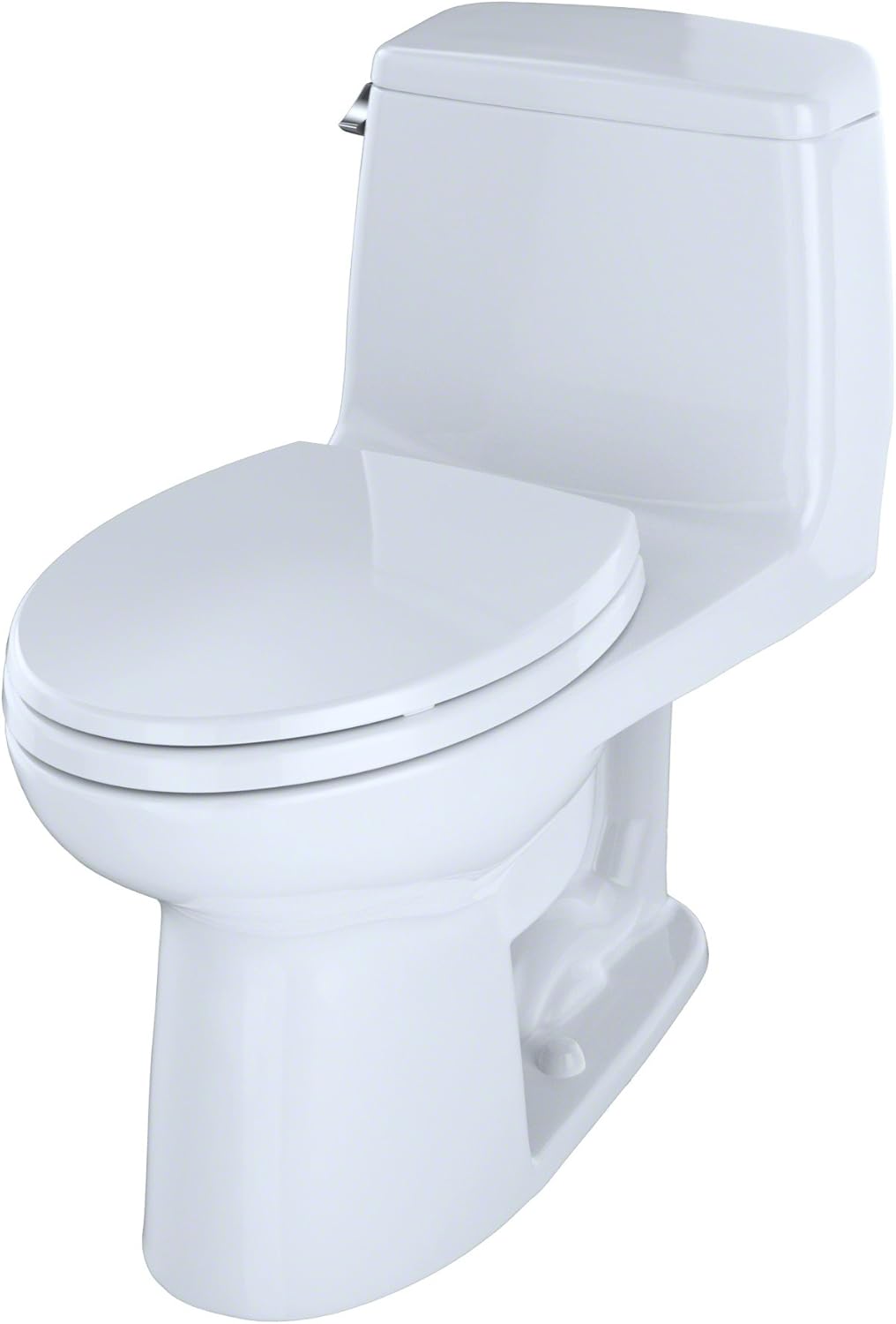 TOTO MS854114S#01 Ultramax Elongated One Piece Toilet, Cotton White