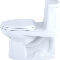 TOTO MS854114S#01 Ultramax Elongated One Piece Toilet, Cotton White