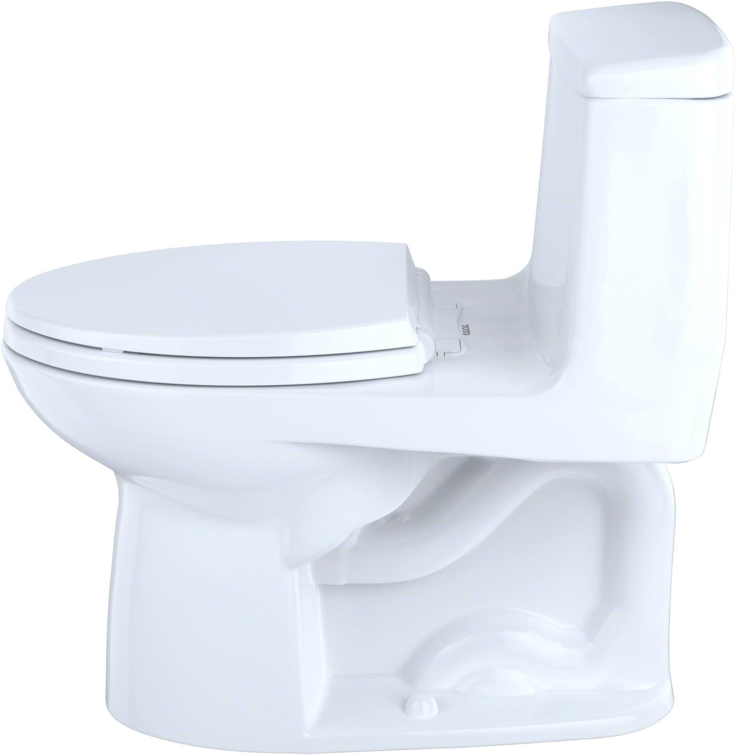 TOTO MS854114S#01 Ultramax Elongated One Piece Toilet, Cotton White