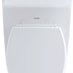 TOTO MS854114S#01 Ultramax Elongated One Piece Toilet, Cotton White