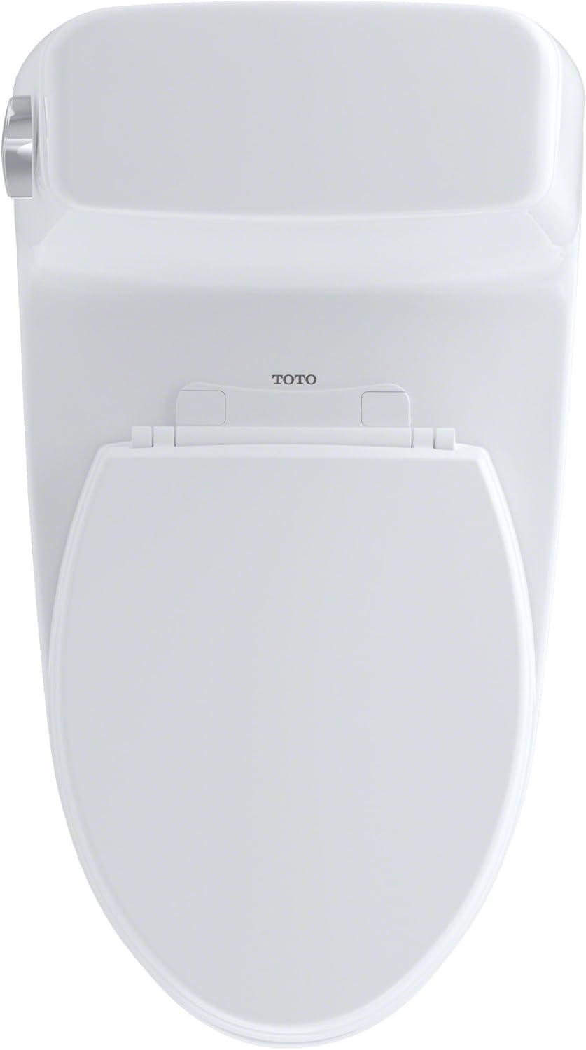 TOTO MS854114S#01 Ultramax Elongated One Piece Toilet, Cotton White