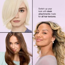 Shark FlexStyle Air Styling & Drying System, Powerful Hair Blow Dryer & Multi-Styler, Mocha, HD431BR