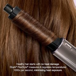 Shark FlexStyle Air Styling & Drying System, Powerful Hair Blow Dryer & Multi-Styler, Mocha, HD431BR