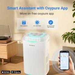 Nuwave Oxypure Zero E500 Air Purifier with Washable Reusable Filters for Large Room