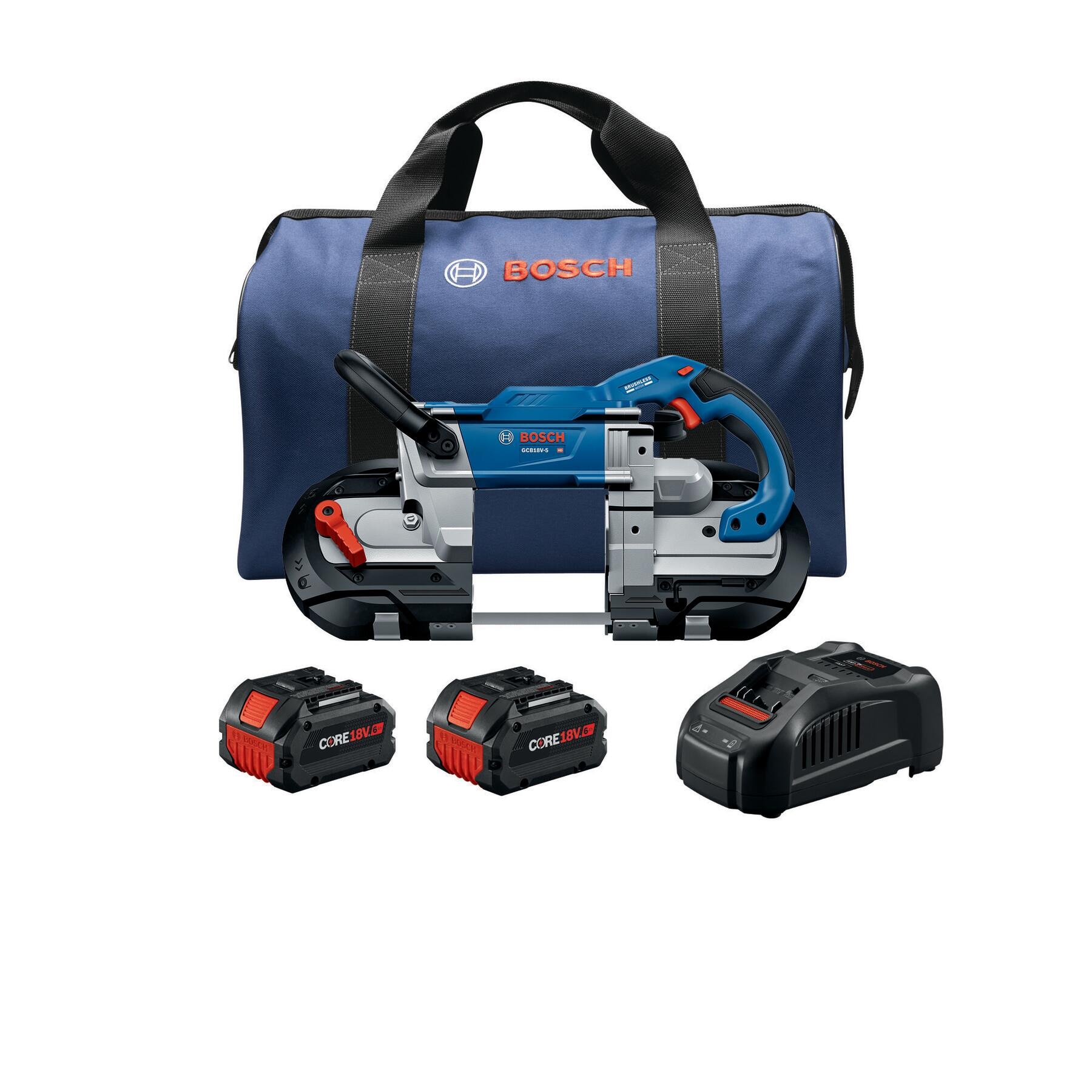 Bosch 5-in Portable Band Saw ( Battery Included and Charger Included )