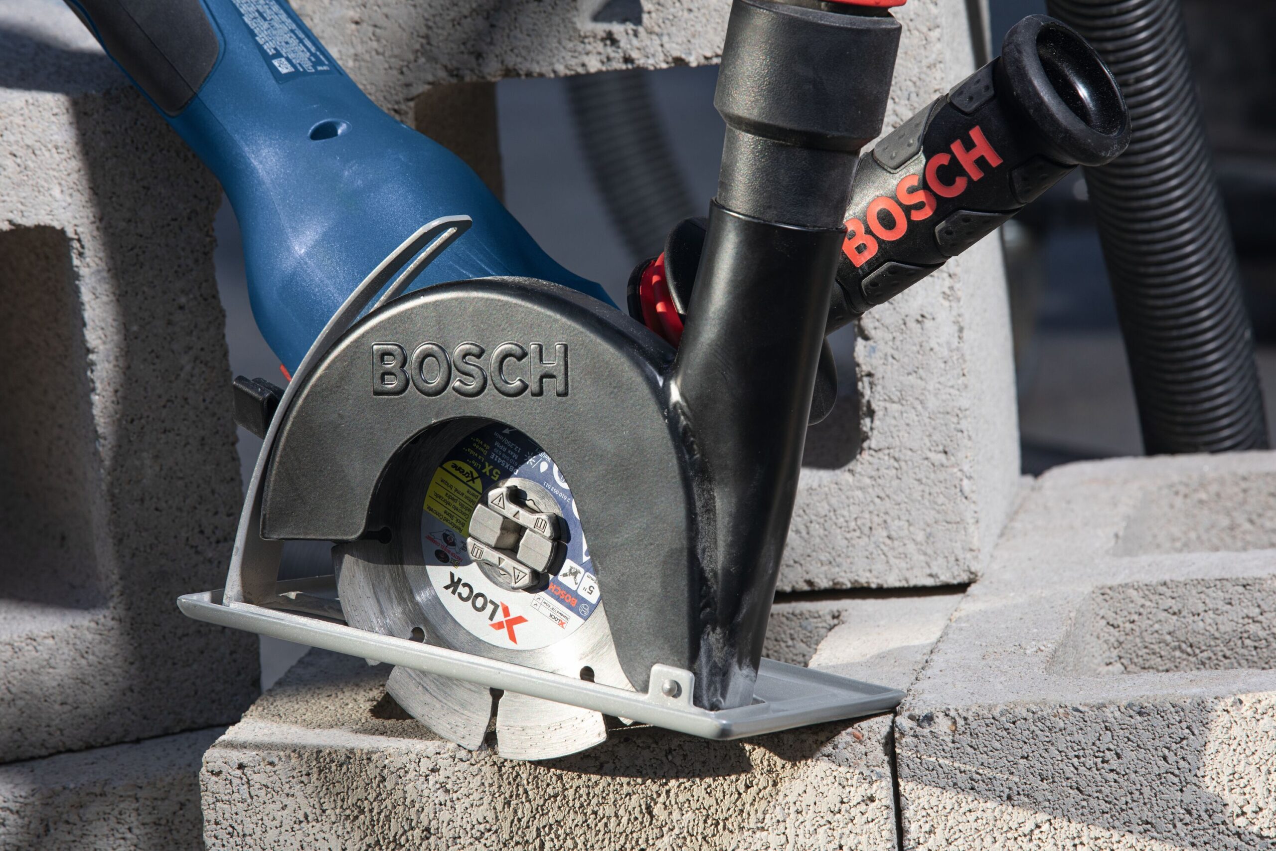 Bosch PROFACTOR X-LOCK 6-in 18-volt 8-Amp Sliding Switch Brushless Cordless Angle grinder