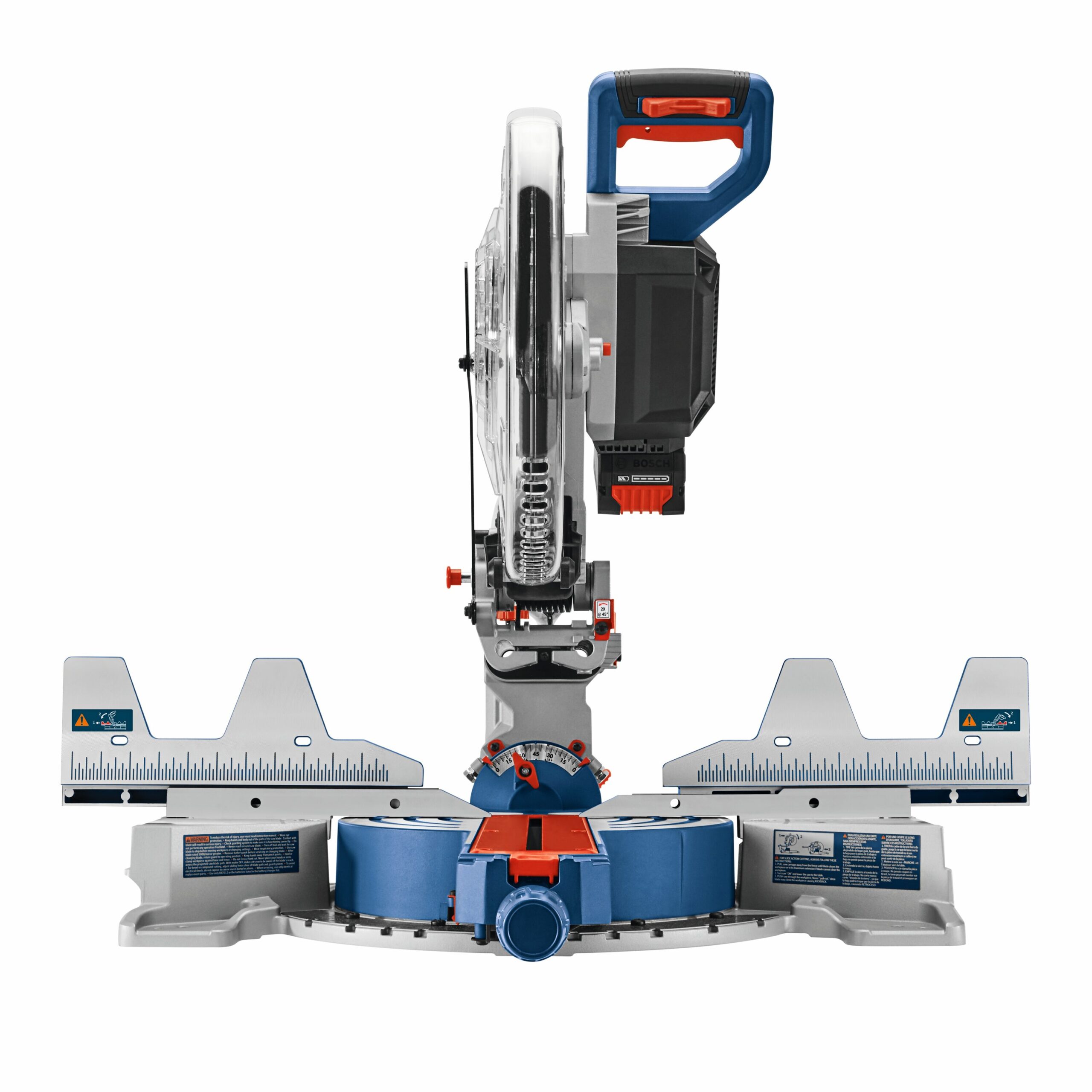 Bosch 12-in 8-Amp 18-volt Dual Bevel Sliding Compound Cordless Miter Saw ( Battery Included )