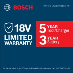 Bosch 18V Brushless 2-1/2-in 15 -Gauge Cordless Finish Nailer (Battery Included and Charger Included)