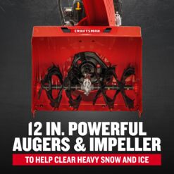 CRAFTSMAN 24-in Two-stage Self-propelled Gas Snow Blower