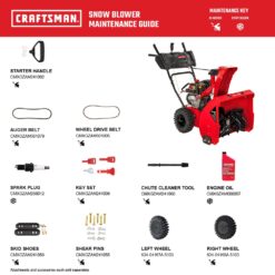 CRAFTSMAN 24-in Two-stage Self-propelled Gas Snow Blower
