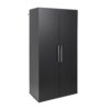 Prepac HangUps 36-in W x 72-in H x 20-in D Wall-mounted Composite wood Garage Cabinet in Black