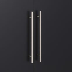 Prepac HangUps 36-in W x 72-in H x 20-in D Wall-mounted Composite wood Garage Cabinet in Black
