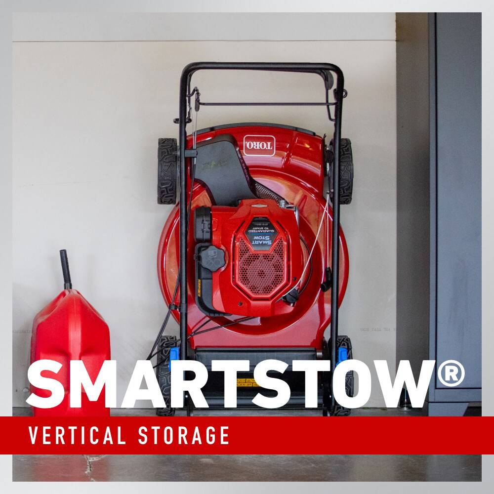 Toro Recycler with Smart Stow 22-in Gas Self-propelled lawn mower with 150-cc Briggs and Stratton Engine - Image 5