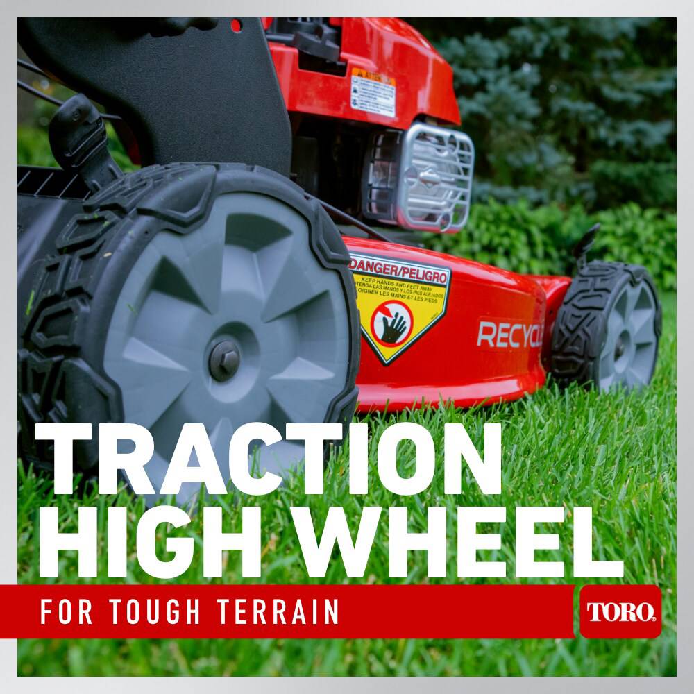 Toro Recycler with Smart Stow 22-in Gas Self-propelled lawn mower with 150-cc Briggs and Stratton Engine - Image 9