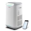 Nuwave Forever Air Purifier for Home Large Room Up to 2,002 Ft², Dual Sensors, 7 Easy to Clean & Washable Filters, Smart WiFi, Removes Smoke, Dust & Pollen Down to 0.1 Microns