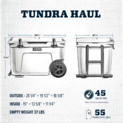 YETI Tundra Haul Cooler - Black Forest Green