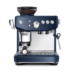 Breville Barista Express Impress Espresso Machine BES876DBL, Damson Blue