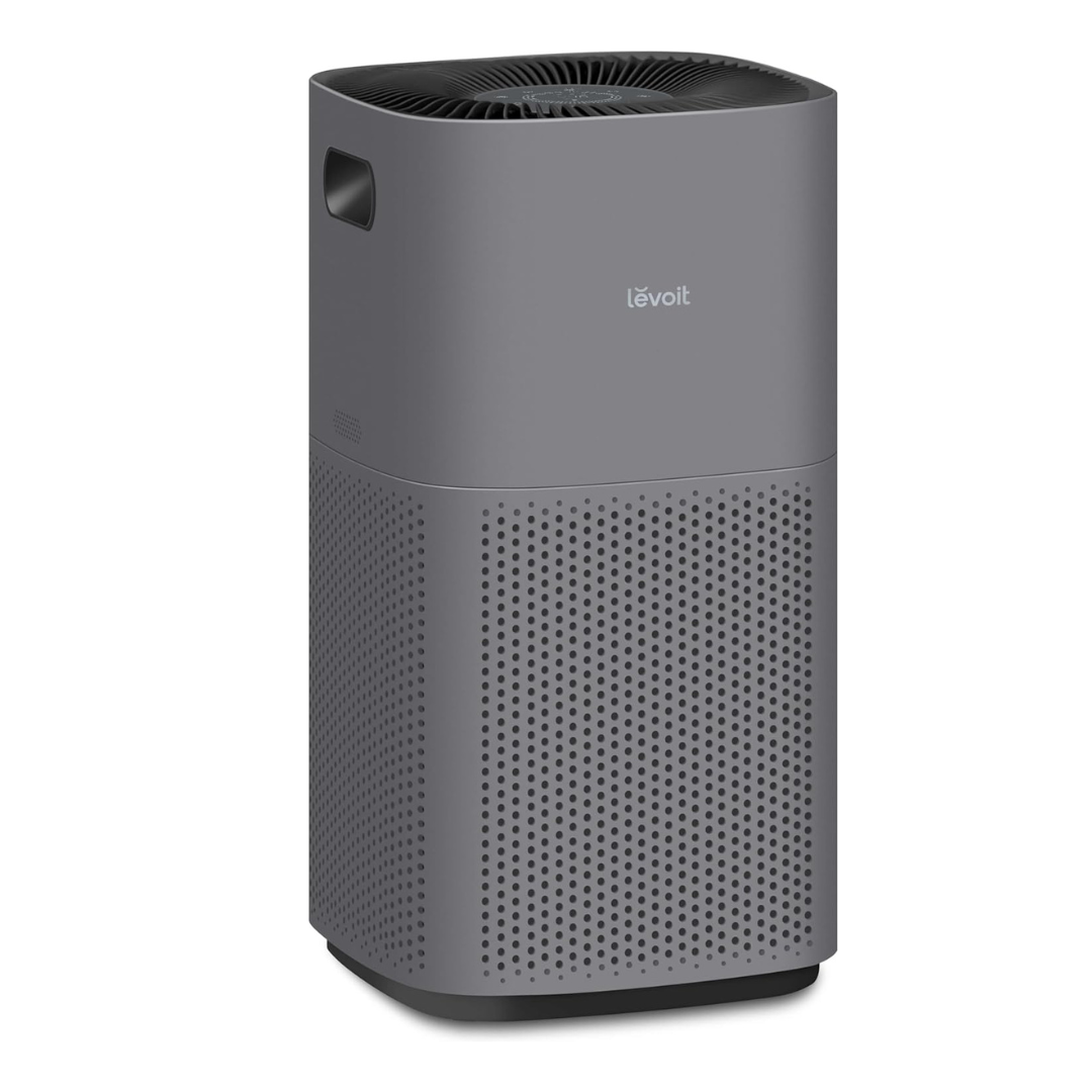LEVOIT Air Purifiers for Home, Large Rooms Up to 2933 Ft², Core 600S-P, Gray