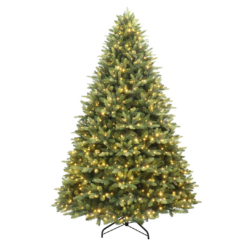 Holiday Living 9-ft Everett Grand Pre-lit Artificial Christmas Tree with LED Color Changing Lights
