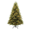 Holiday Living 7.5-ft Parque Pre-lit Artificial Christmas Tree with Color Changing LED Lights