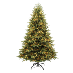 Holiday Living 7.5-ft Parque Pre-lit Artificial Christmas Tree with Color Changing LED Lights