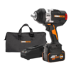 WORX Nitro 20V Brushless High Torque 1/2" Cordless Impact Wrench 1400 FT/LBS, Battery Impact Wrench