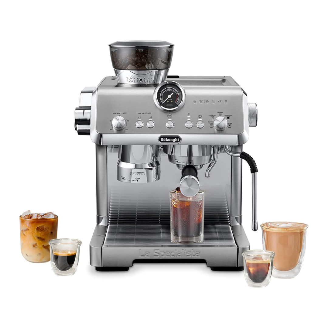 De'Longhi La Specialista Opera Espresso Machine – Cold Brew & Espresso Maker