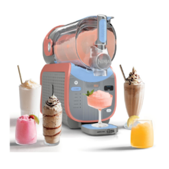 Ninja SLUSHi Max | XXL Smart Frozen Drink Maker | Exclusive Smart Technology | Party-Sized 150oz Capacity | Peach | FS605