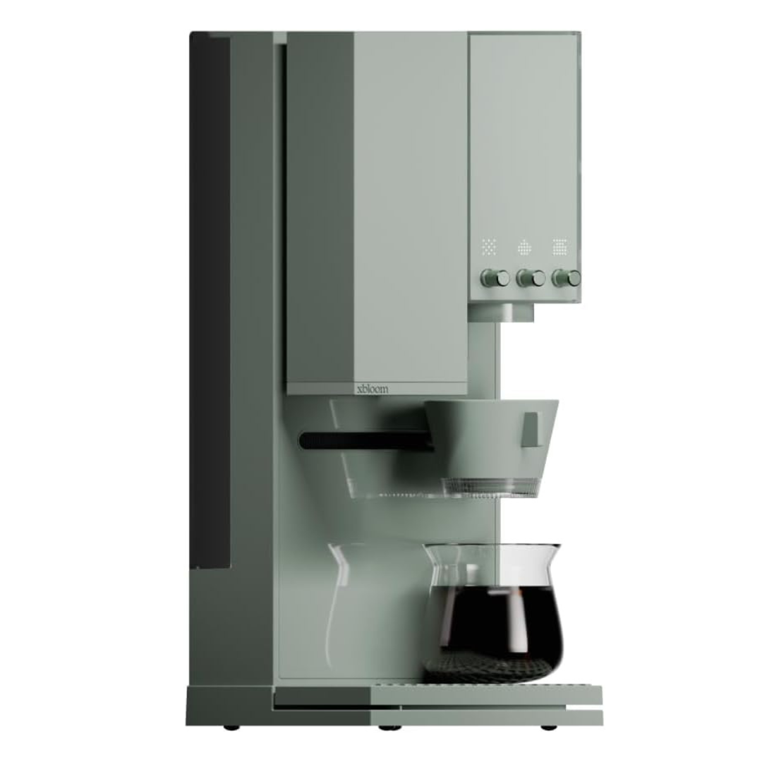 xBloom Studio – The Ultimate Coffee Machine – Drip Coffee Maker with Integrated Grinder, Scale, and 3 Levels of Automation, Sage Green