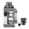 De'Longhi Rivelia Automatic Espresso Machine, Grinder & Frother, Easy Bean Switching, Pebble Gray