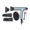 Olivia Garden 1875W SuperHP Professional Hair Dryer for All Hair Types, Silver-Blue