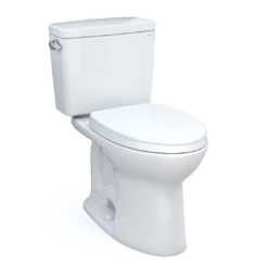 TOTO Drake Two-Piece Elongated 1.28 GPF TORNADO FLUSH Toilet - MS776124CEG#01