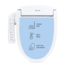 Brondell SE400-EW Swash SE400 Electric Bidet Toilet Seat With Heated Seat, Oscillating Stainless Steel Nozzle, Elongated