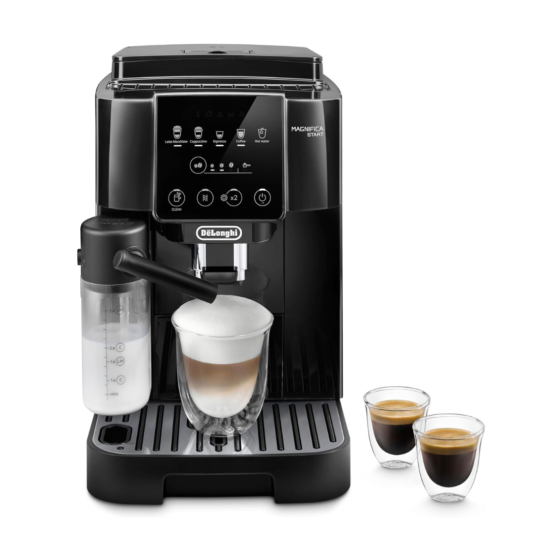De'Longhi Magnifica Start Automatic Espresso Machine with Auto Milk Frother & Built in Grinder