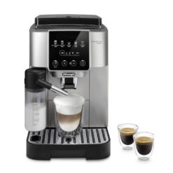 De'Longhi Magnifica Start Automatic Espresso Machine with Auto Milk Frother & Built in Grinder, Start Silver