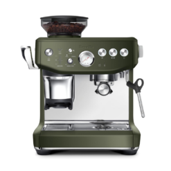 Breville Barista Express Impress Espresso Machine BES876OLT, Olive Tapenade