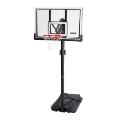 Lifetime 52-Inch Shatterproof Portable Basketball Hoop with Front Adjustment & Slam-It Rim 90061