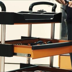 Beta C27S 27-in W x 36-in H x 12-in D 2 -Drawer Red Steel Rolling Tool Box