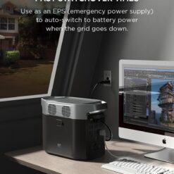 EcoFlow 1024Wh DELTA 2 1800 -Watts Portable Power Station