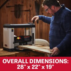 JET 13-in W 20 -Amp Benchtop Planer