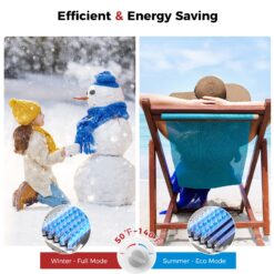 Camplux 16L 4.22-GPM 110,000-BTU Outdoor Portable Liquid Propane Tankless Water Heater