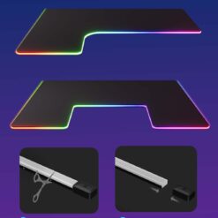 Govee RGBIC Neon Rope Lights for Desks, 16.4ft LED Gaming Desk Lights, Neon LED Strip Lights Syncing