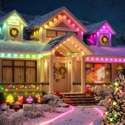 Govee Outdoor Neon Rope Lights, 32.8ft RGBIC IP67 Waterproof Patio Decorations with 64 Scene Modes, Music Sync, Flexible LED Outdoor Lights, Neon Lights Work with Alexa, Google Assistant