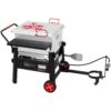Creole Feast 90 QT Single Sack Crawfish Boiler 2 -Burner Propane 20-lb. tank Electronic Aluminum Boiler