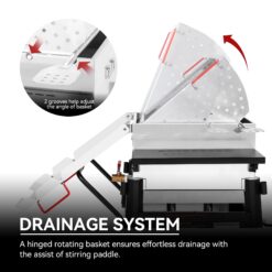 Creole Feast 90 QT Single Sack Crawfish Boiler 2 -Burner Propane 20-lb. tank Electronic Aluminum Boiler