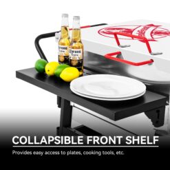 Creole Feast 90 QT Single Sack Crawfish Boiler 2 -Burner Propane 20-lb. tank Electronic Aluminum Boiler