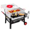Creole Feast 150 Qt Double Sack Crawfish Boiler 2 -Burner Propane 20-lb. tank Electronic Aluminum Boiler