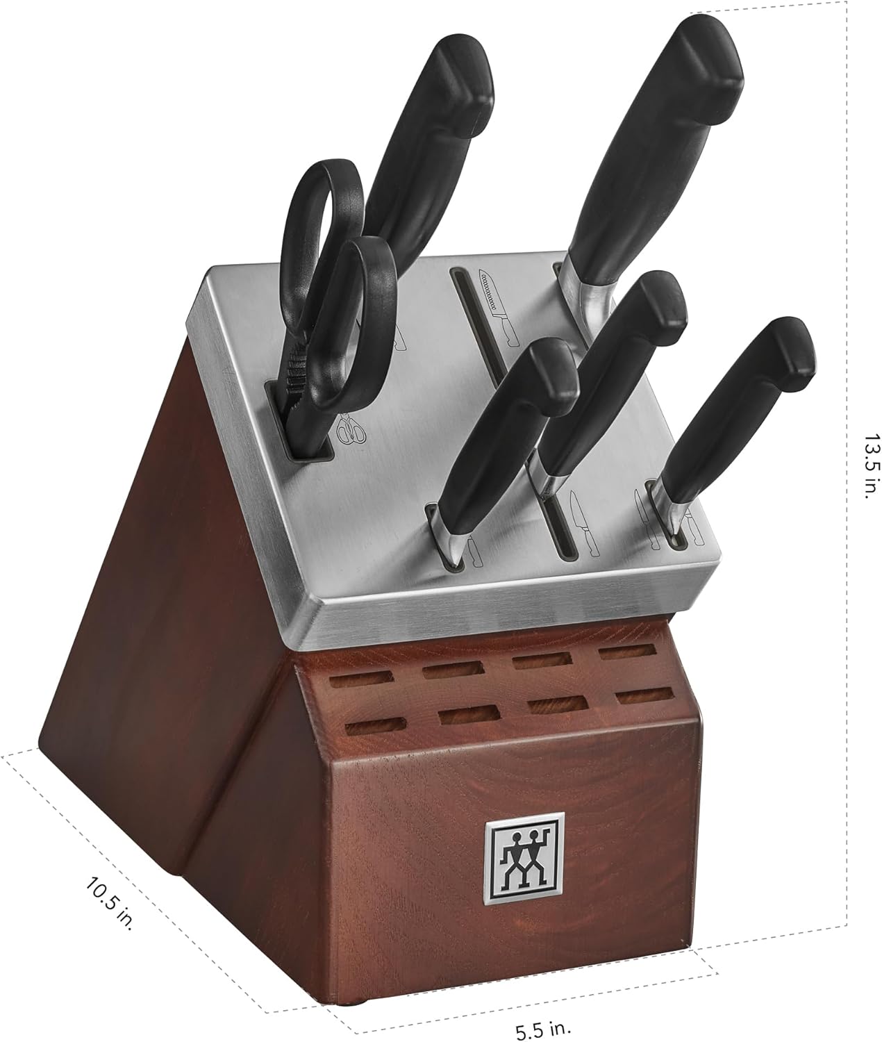 ZWILLING Four Star 7-pc Self-Sharpening Block Set