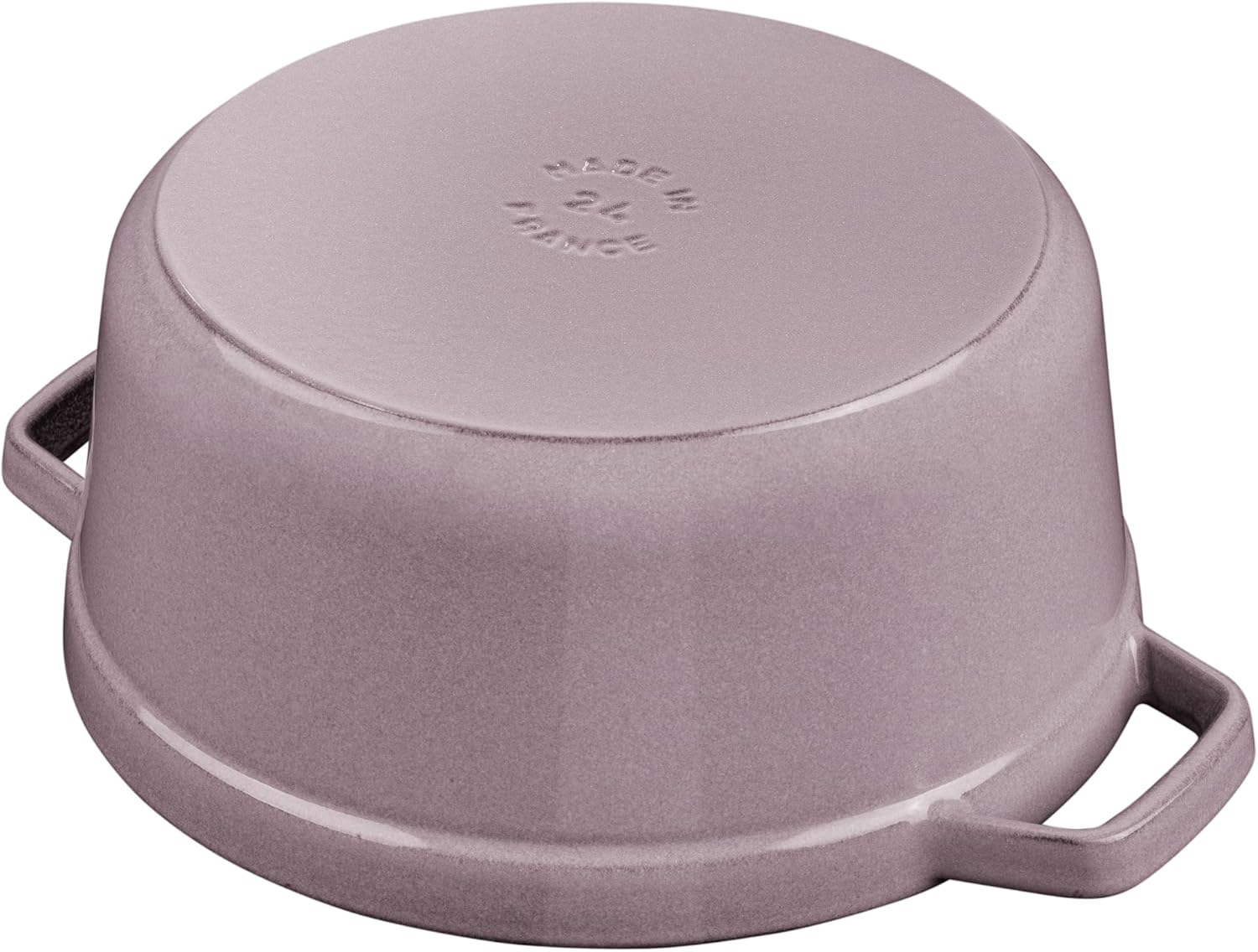 STAUB Cast Iron 7-qt Round Cocotte - Lilac